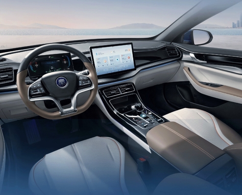 2023 BYD Qin Plus DM-i Champion PHEV Седан Сделанный в гибриде 55KM/120KM 4 двери 5 сидений