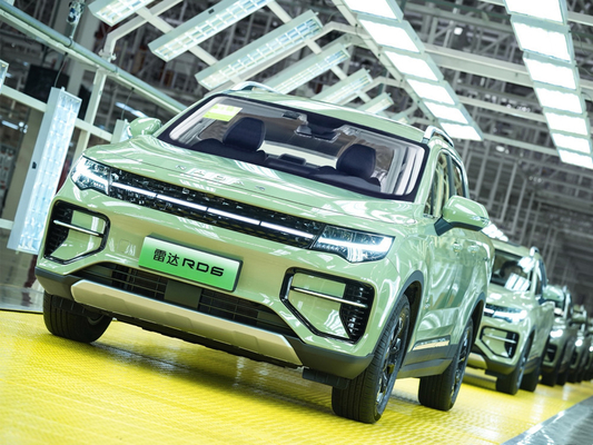 Geely RD6 Чистый электрический пикап 4 двери 5 сиденья Структура кузова Система ABS включена