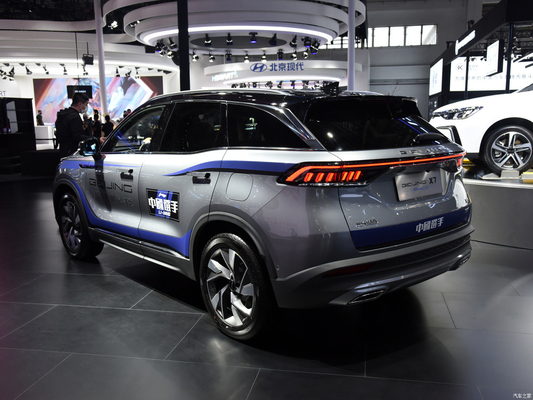 124 кВт Общая мощность двигателя Baic Пекин X7 PHEV Вставка в гибридный внедорожник Автомобиль с левым приводом