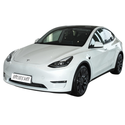 Электрический автомобиль Tesla Model Y с большой дальностью, высокой скоростью и полными опциями с быстрым временем зарядки