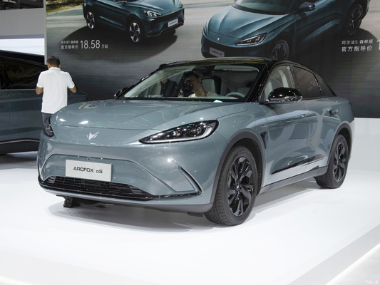 Энергия Baic Arcfox Alpha S 735E 160KW EV Автомобиль высокой скорости Большое пространство Левый привод Долгий путь