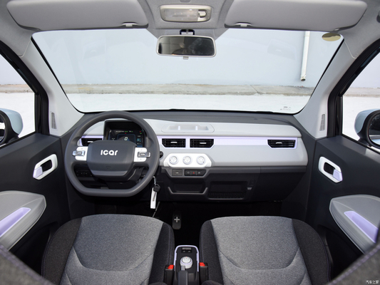 Chery QQ Ice Cream EV Mini Electric Car 3 двери 4 места Максимальная скорость 100 км/ч для взрослых