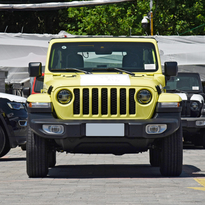 2022 Jeep Wrangler 4-дверный 2.0T 4XE Sahara Plug-in Hybrid Fluorescent Yellow Limited Edition