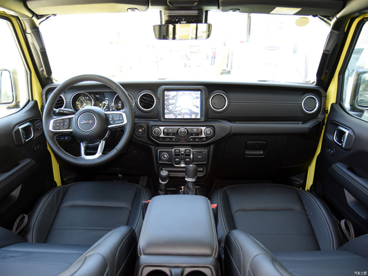 2022 Jeep Wrangler 4-дверный 2.0T 4XE Sahara Plug-in Hybrid Fluorescent Yellow Limited Edition