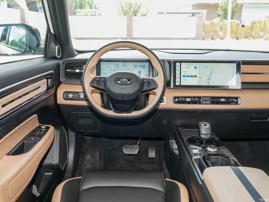 2023 Geely ICONL 1.5T Шоколадный Меллоу версия Бензиновый внедорожник 3 подушки безопасности и без крыши