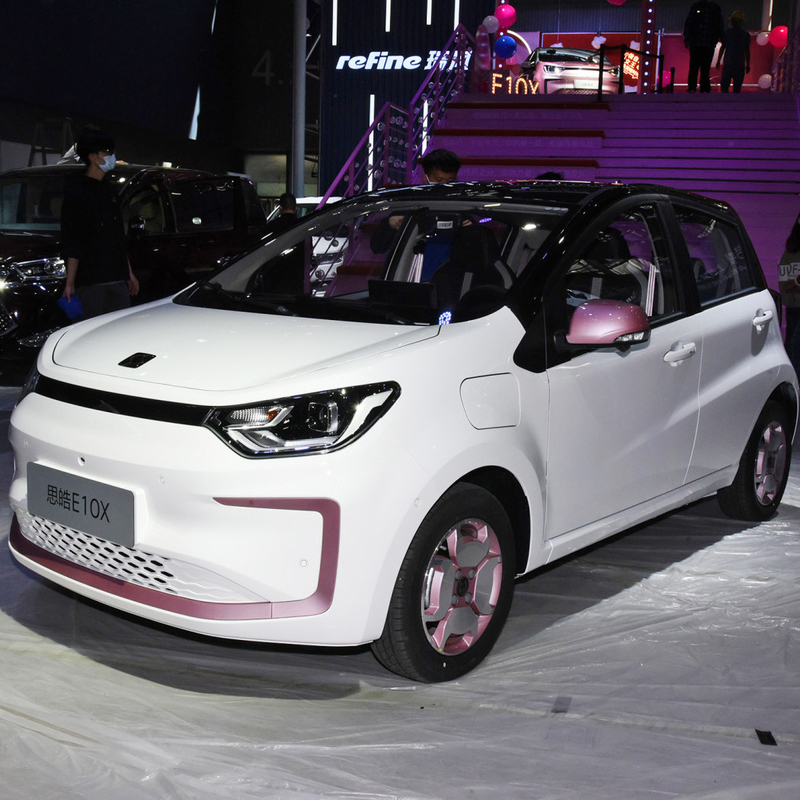 JAC Sehol E10X Flower Fairy Мини электрический автомобиль от с 1100 кг веса для взрослых