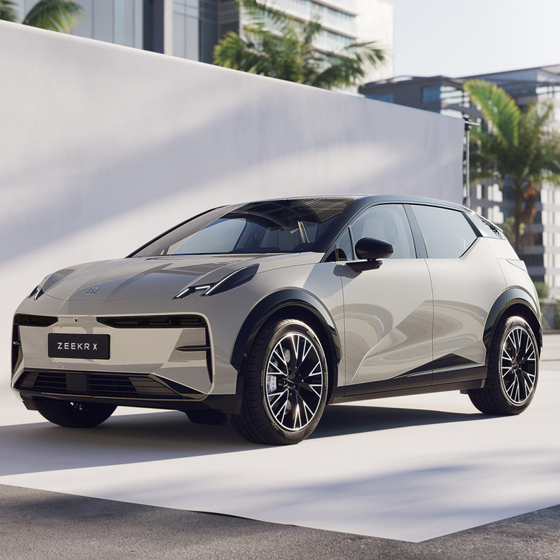 Левое управление 2023 Geely Zeekr X You 4WD электрический автомобиль с дальностью 500 км и 4 местами