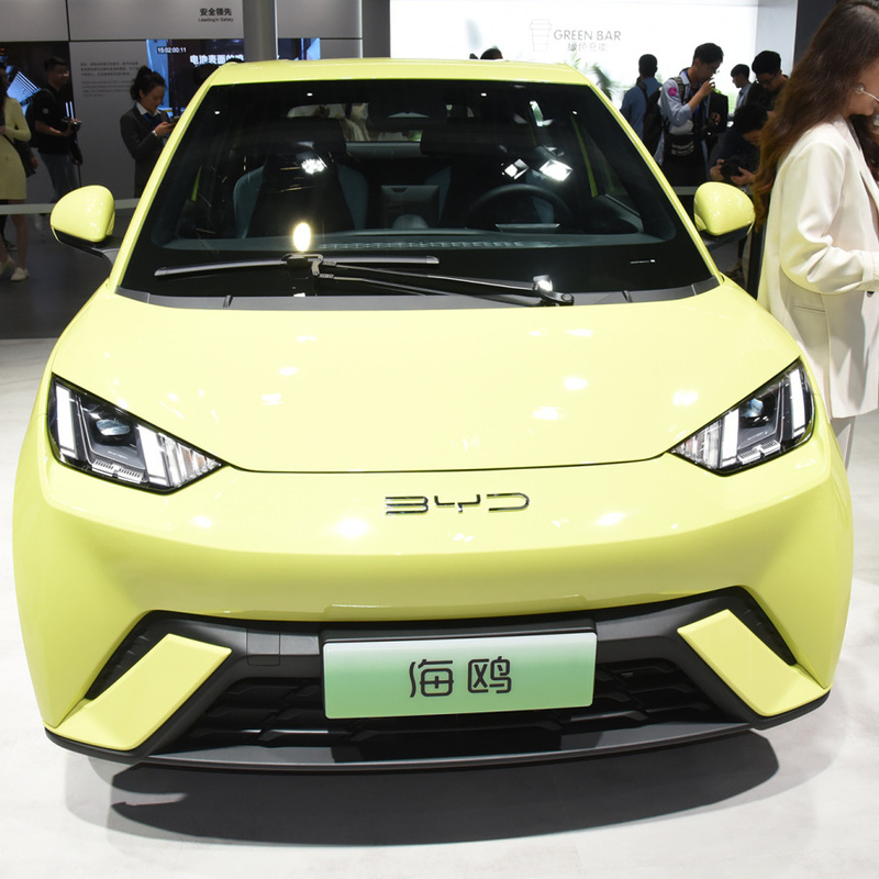 55 кВт Общая мощность двигателя BYD Seagull Flying Auto Electrico EV Электромобиль 405 км CLTC